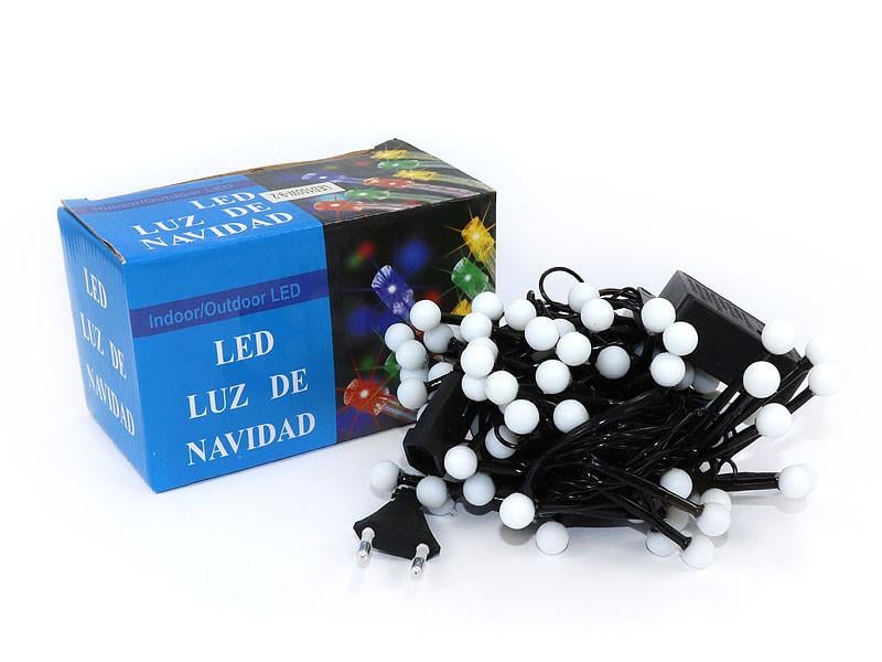 Гирлянда круглая матовая 200 LED Белый