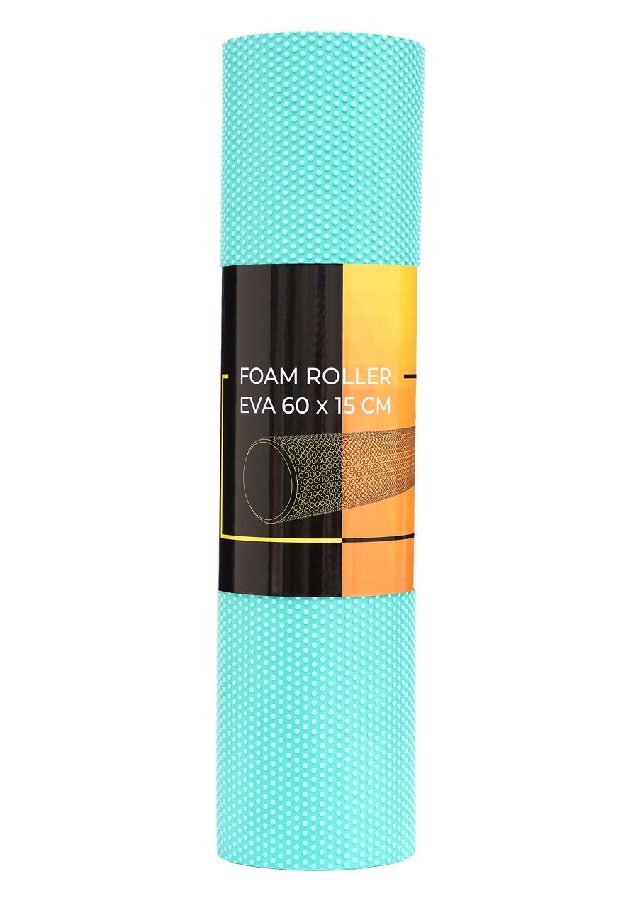 Массажный ролик Cornix EVA+ 60x15 см XR-0310 Mint (2375572270) - фото 4
