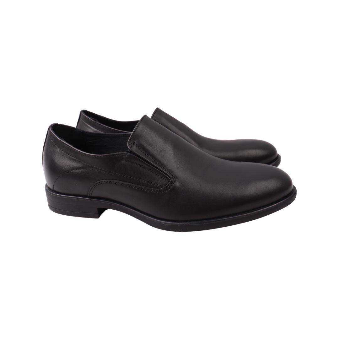 Туфли мужские Vadrus из кожи р. 42 Черный (374-21DTC)