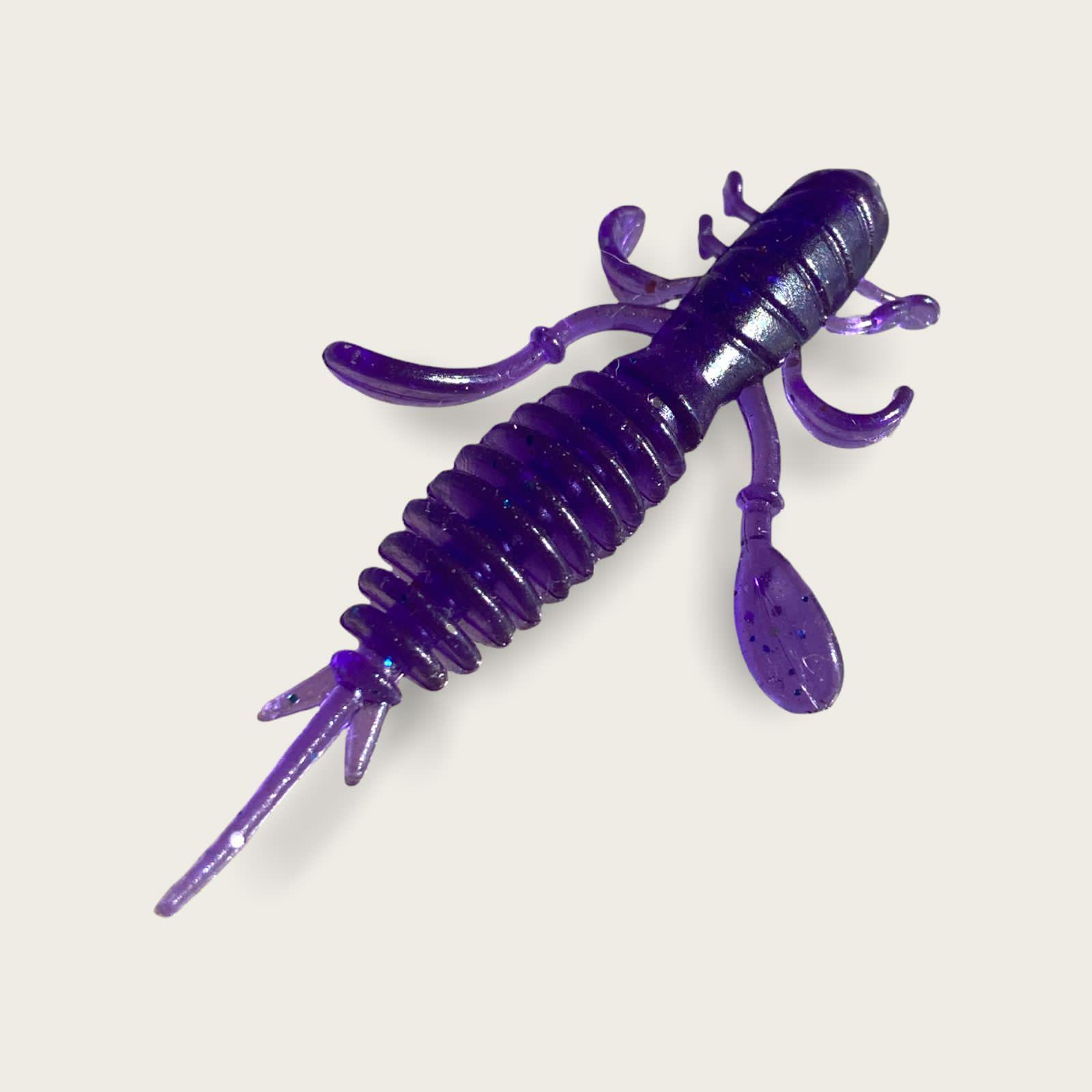 Приманки Big Baits Bouncy речная серия 2,0" 8 шт. # 109 Dark Violet (2204109) - фото 4 Приманки Big Baits Bouncy речная серия 2,0" 8 шт. # 109 Dark Violet (2204109) - фото 4