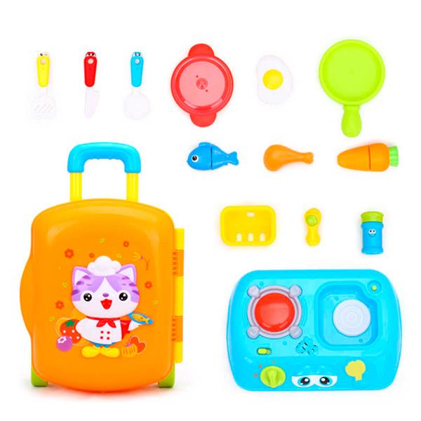 Игровой набор Hola Toys Чемоданчик повара (3108) - фото 4 Игровой набор Hola Toys Чемоданчик повара (3108) - фото 4