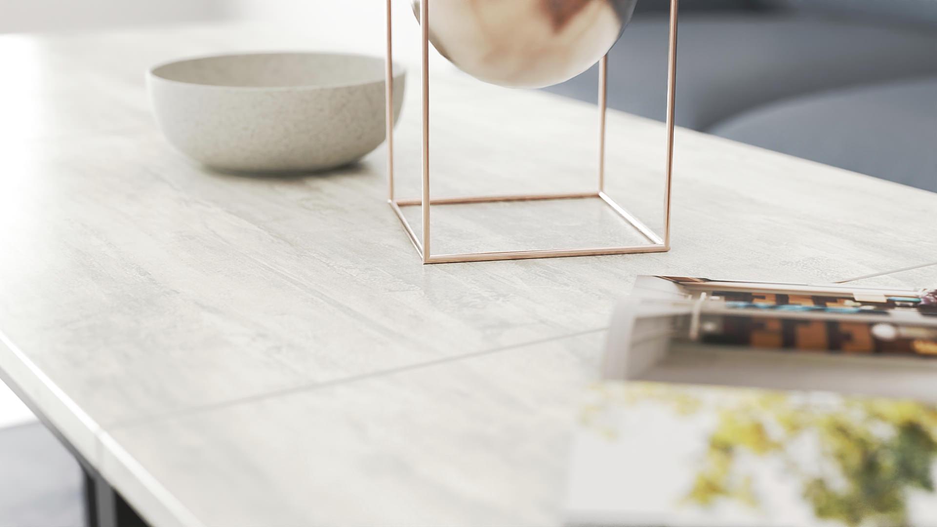 Стол журнальный трансформер Ferrum-decor Куб Комбо металл/ДСП 16 мм 650x540x532x500 мм Черный/Бетон (FRD-105155) - фото 2