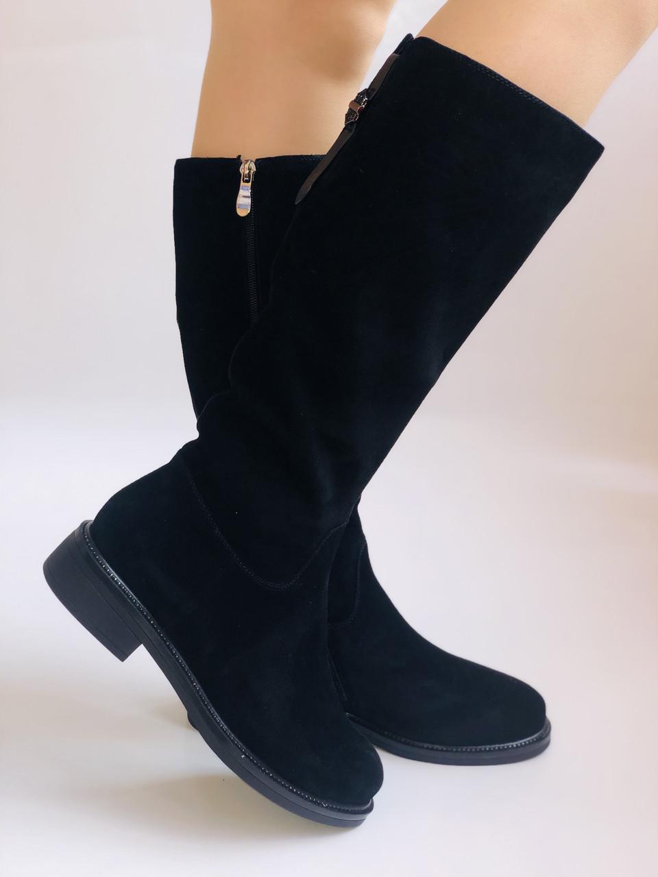 Сапоги женские зимние Molka р. 39 25,0 см Черный (2324) - фото 3