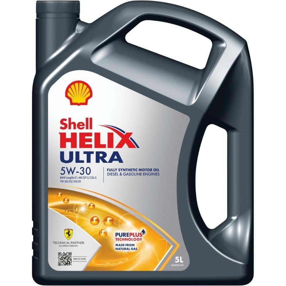 Моторное масло Shell Helix Ultra 5W-30 5 л (550040655)