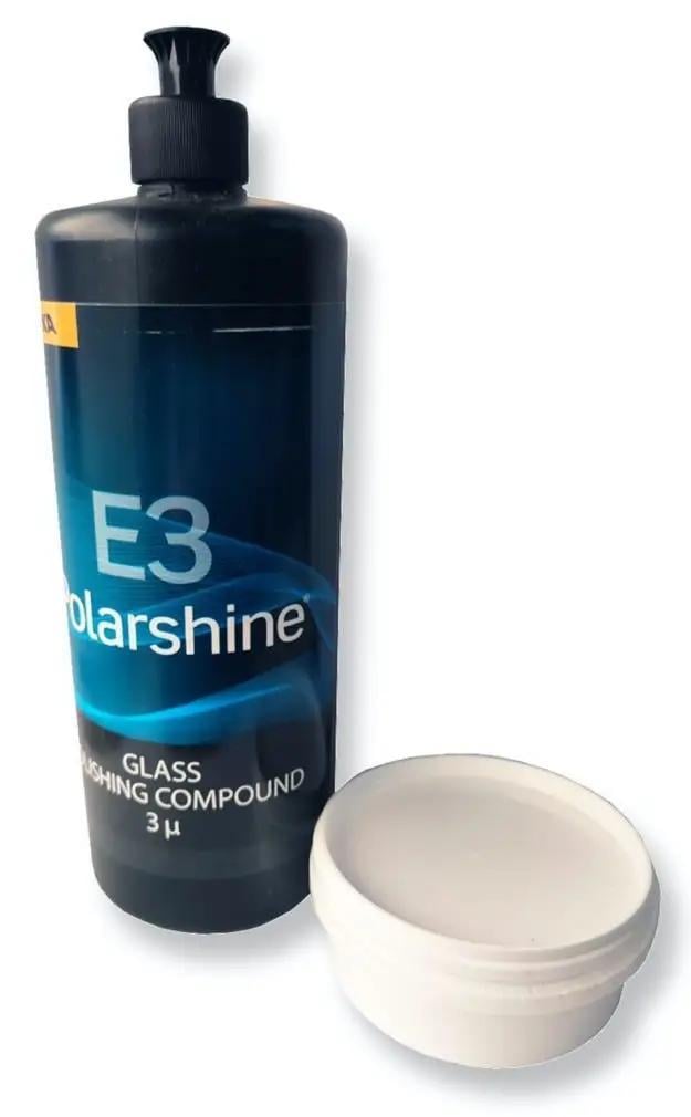 Полировальная паста для стекла Mirka Polarshine E3 на разлив 100 г Полировальная паста для стекла Mirka Polarshine E3 на разлив 100 г