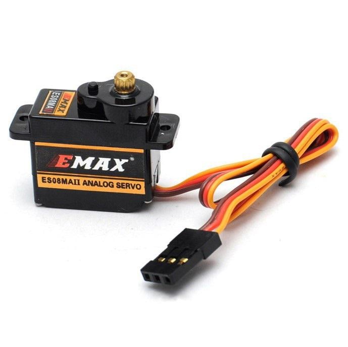 Сервопривод EMAX ES08MA II 12G аналоговый металлический редуктор для FPV дронов (00-00023218)