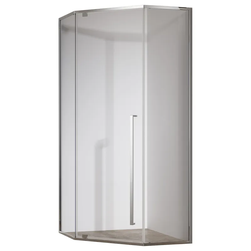 Душевая кабина без поддона KOER SR SC06-90x90x200-TR-01 прозрачное стекло Easy Clean 8 мм Хром (KR5364) - фото 1 Душевая кабина без поддона KOER SR SC06-90x90x200-TR-01 прозрачное стекло Easy Clean 8 мм Хром (KR5364) - фото 1