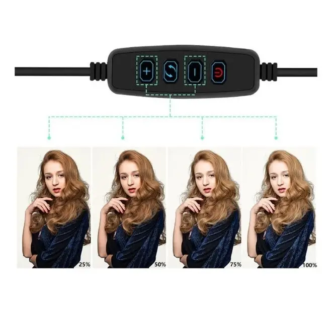 Лампа кольцевая LED Ring Fill Light 26 см 5500 К - фото 2 Лампа кольцевая LED Ring Fill Light 26 см 5500 К - фото 2