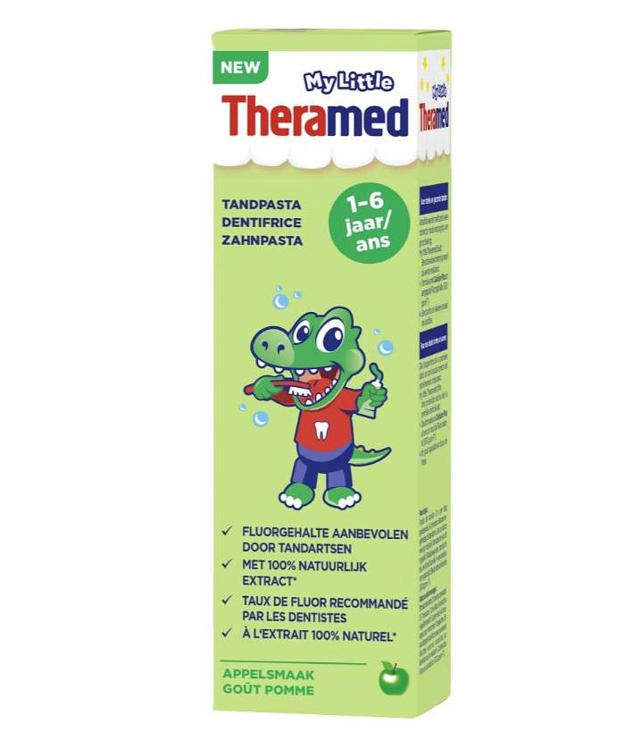 Зубная паста детская Theramed Яблоко 1-6 лет 50 мл (6446)