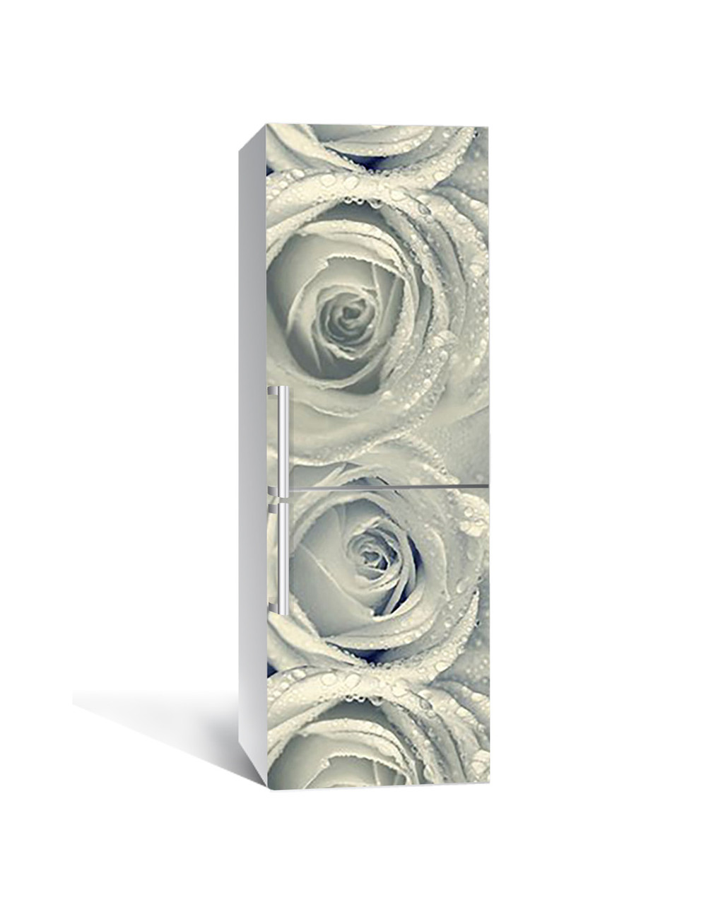 Наклейка 3D на холодильник Zatarga "Роса в бутонах" виниловая 650х2000 мм Наклейка 3D на холодильник Zatarga "Роса в бутонах" виниловая 650х2000 мм