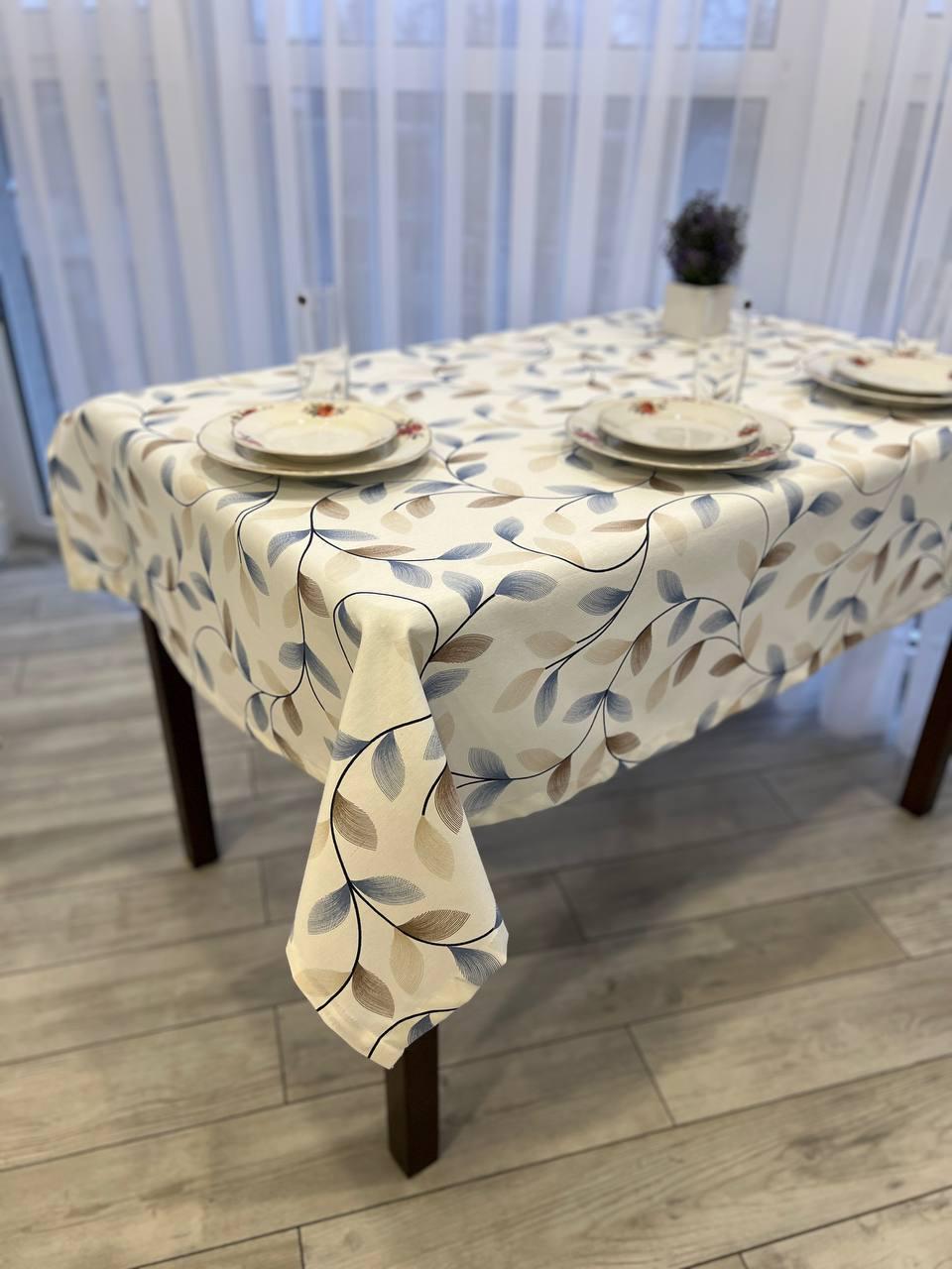 Скатерть водоотталкивающая тефлоновая прямоугольная 260x170 см (300102-p4)