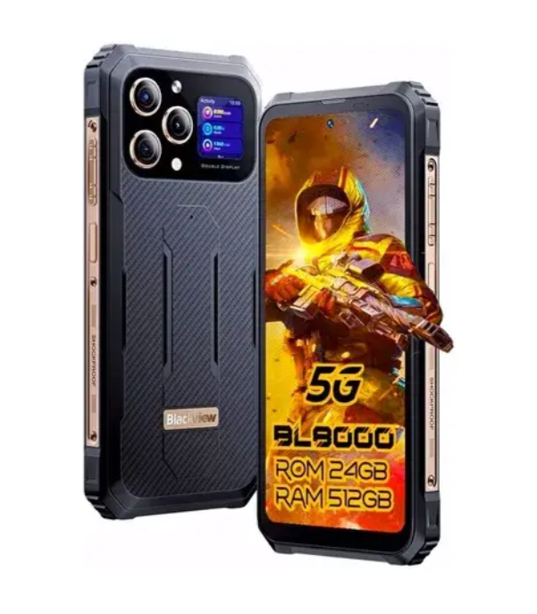 Смартфон Blackview BL8000 12/512 ГБ IP69K 5G/NFC Gold (20241621)