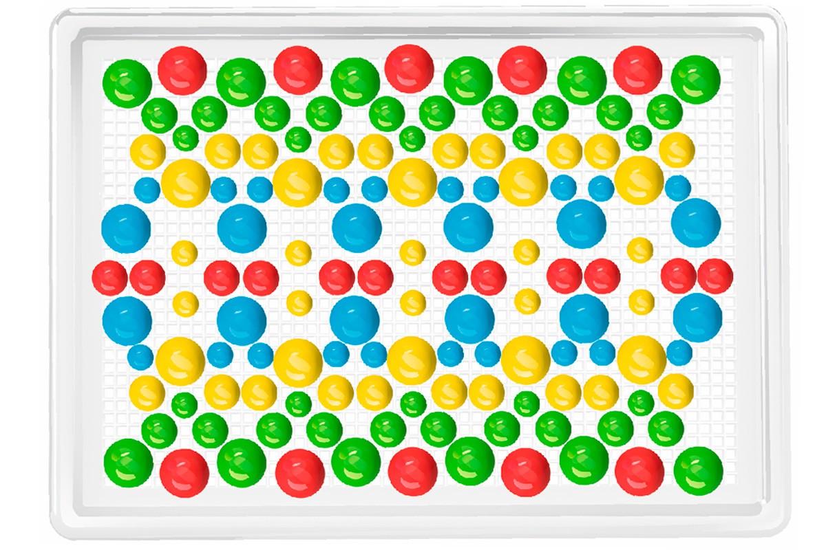 Дитяча мозаїка ТехноК No7 фішки різного розміру 300 шт. (2100) - фото 3 Дитяча мозаїка ТехноК No7 фішки різного розміру 300 шт. (2100) - фото 3
