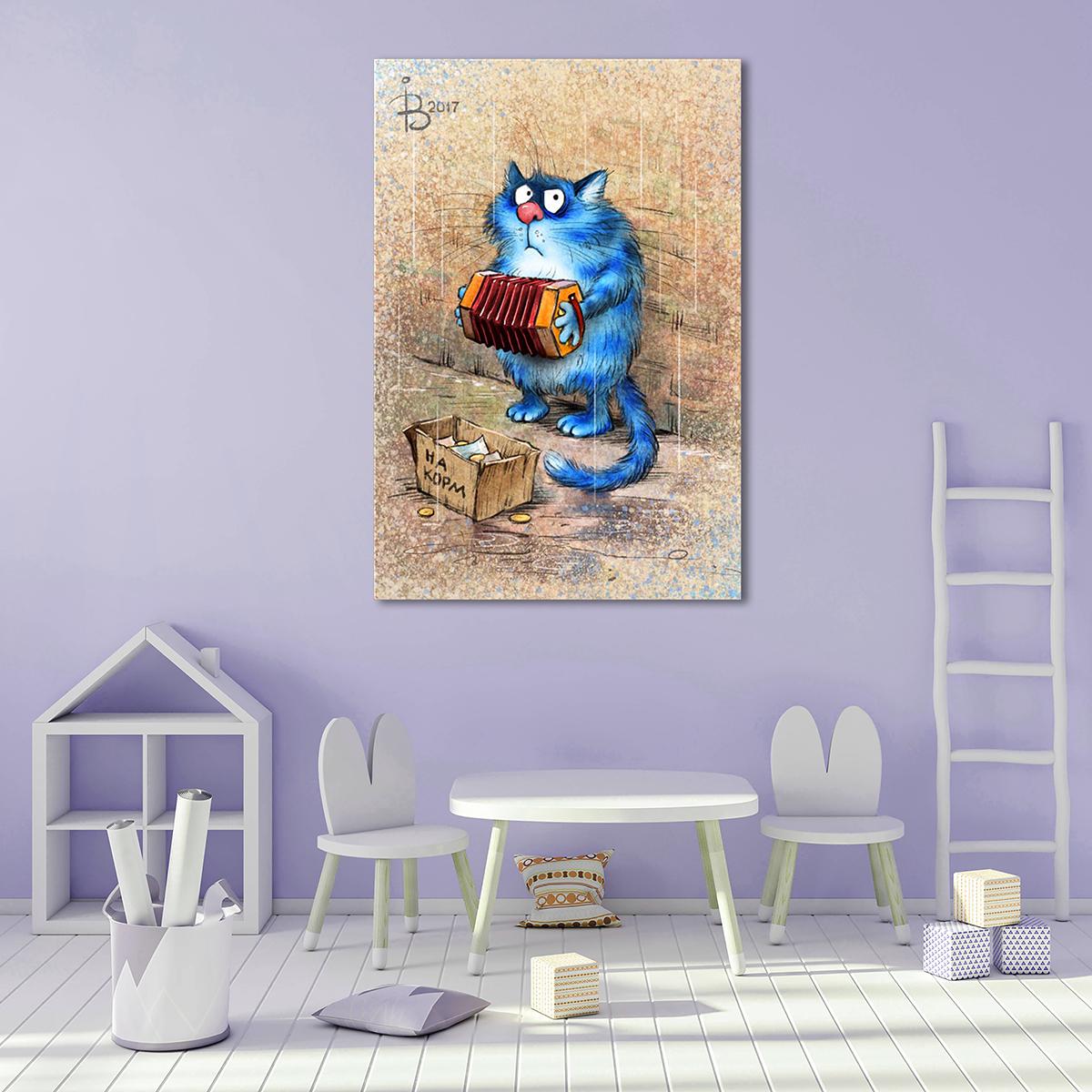 Модульная картина Почему я веселый такой?.. 1 модуль 60x90 см