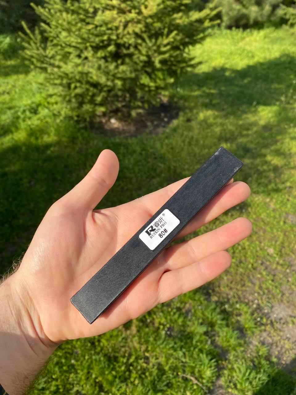 Брусок алмазний 80# для точилок Ruixin/Ganzo/Apex 160x23x8 мм (80) - фото 9 Брусок алмазний 80# для точилок Ruixin/Ganzo/Apex 160x23x8 мм (80) - фото 9