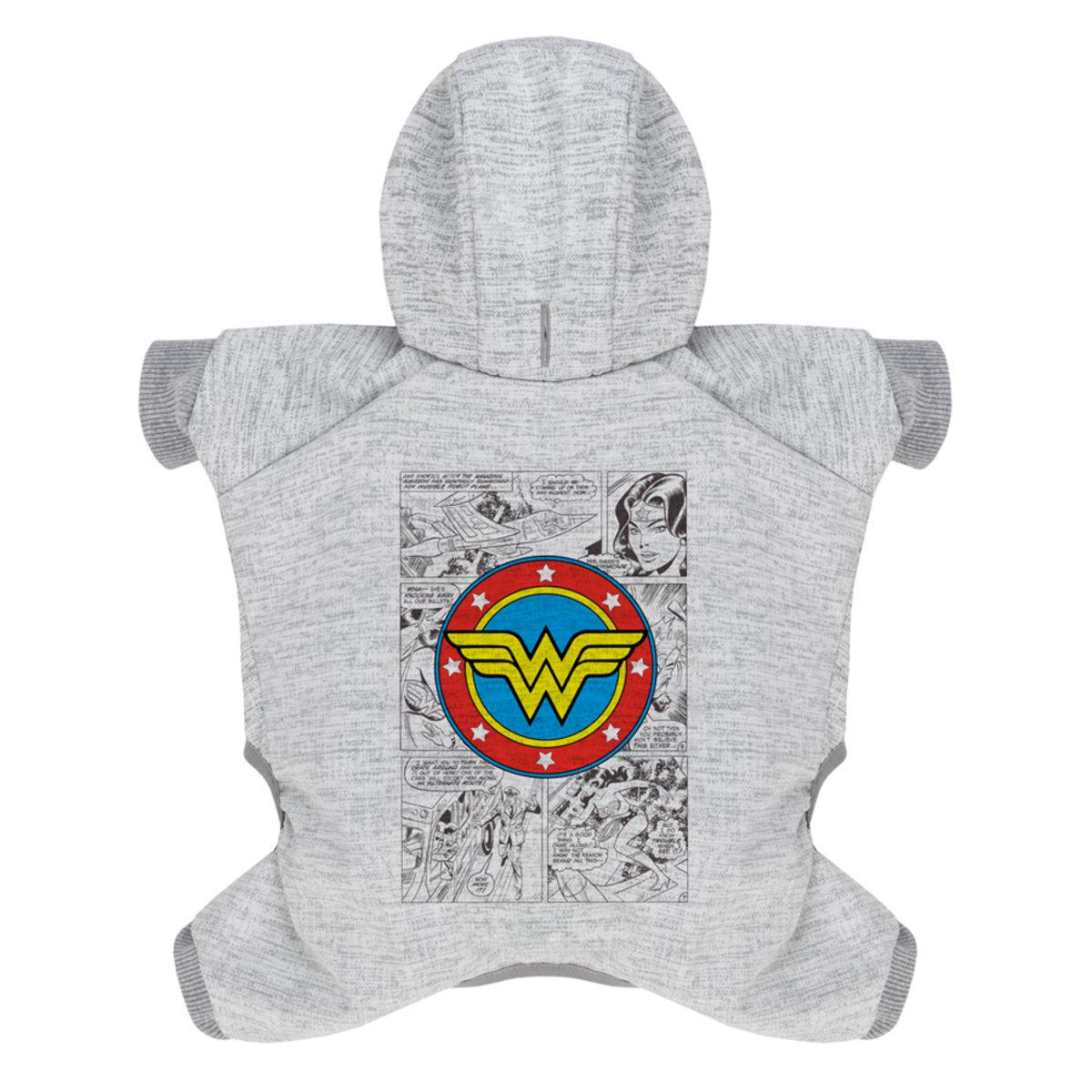 Комбінезон для собак Waudog Clothes Диво-жінка комікс софтшелл M47 64-70х44-50 см (310-4009 Col) - фото 3 Комбінезон для собак Waudog Clothes Диво-жінка комікс софтшелл M47 64-70х44-50 см (310-4009 Col) - фото 3