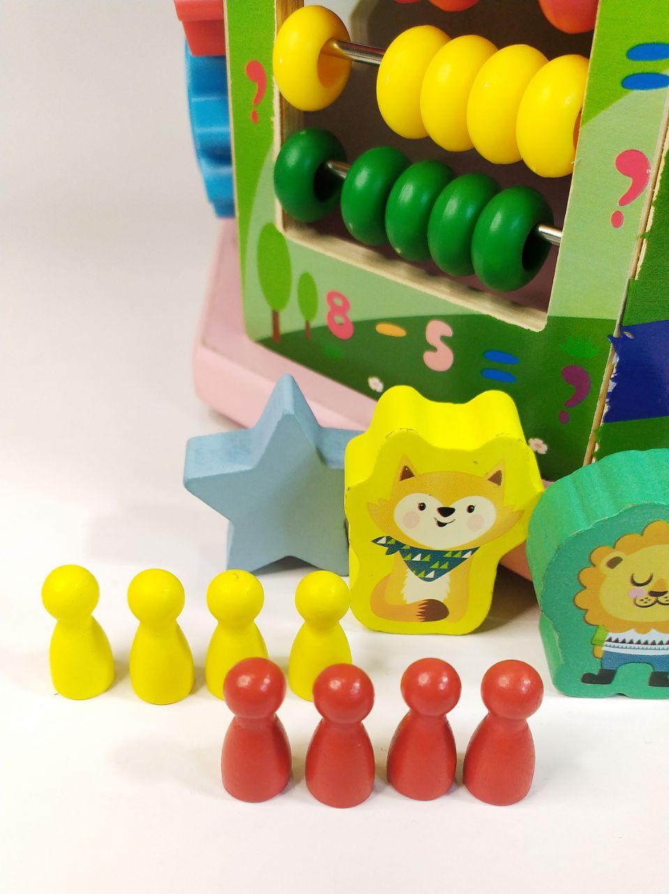 Деревянная развивающая обучающая игрушка уникуб Limo toy - фото 9 Деревянная развивающая обучающая игрушка уникуб Limo toy - фото 9