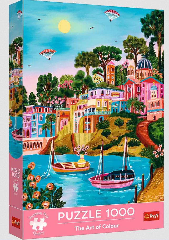 Пазл Trefl Сирос Греция Искусство цвета 1000 ел.