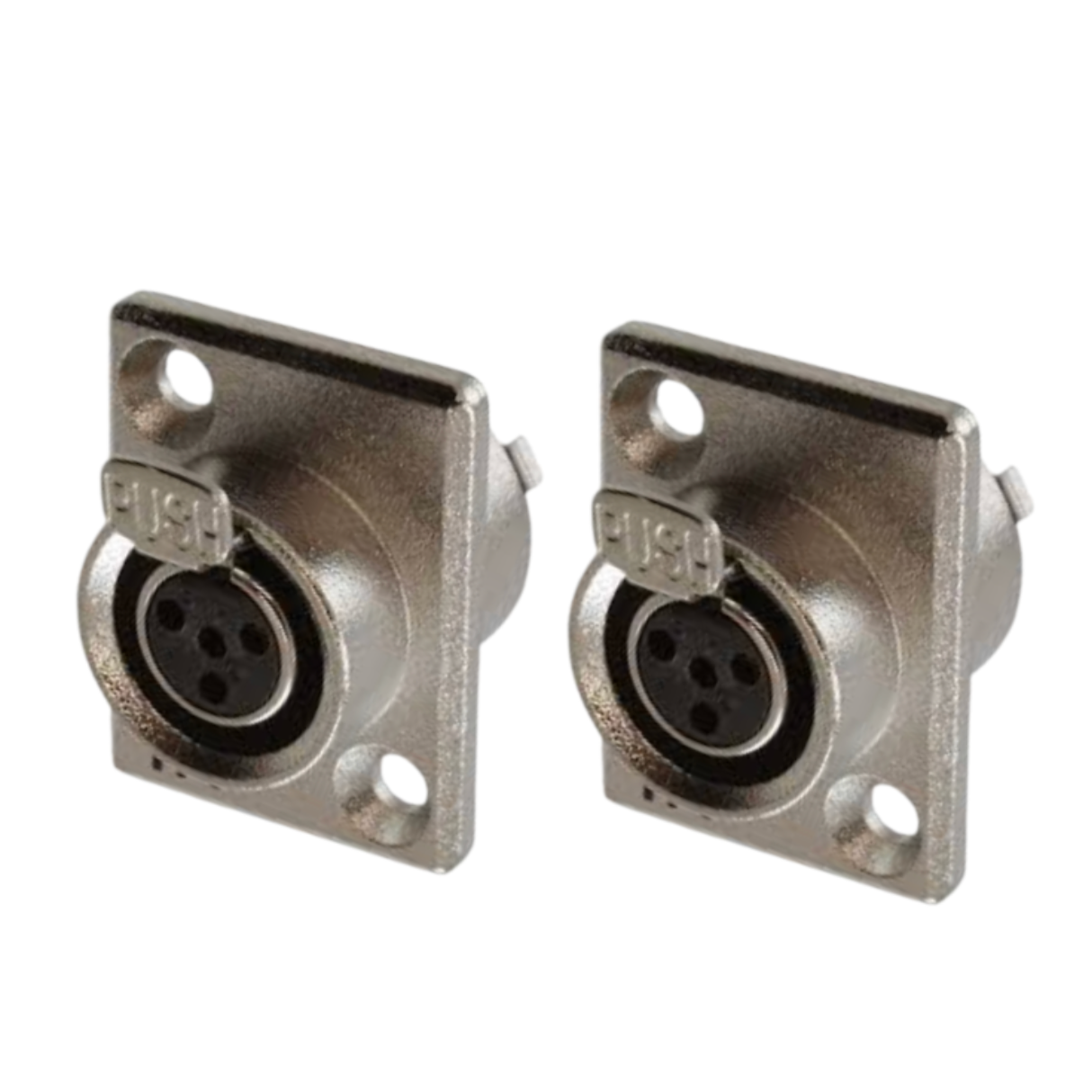 Разъем панельный 4-контактный Moco SA107-4P mini XLR для аудио оборудования 1 шт. (000049387_1) - фото 7 Разъем панельный 4-контактный Moco SA107-4P mini XLR для аудио оборудования 1 шт. (000049387_1) - фото 7