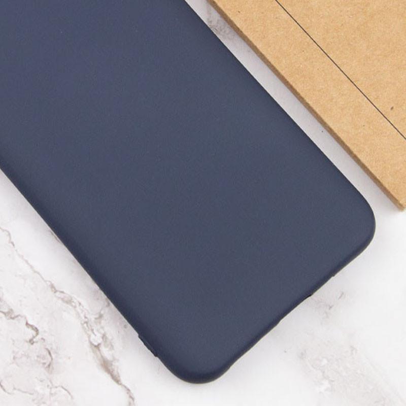 Противоударный чехол Silicone Cover Lakshmi Full Camera (A) для Xiaomi Redmi Note 9 / Redmi 10X Синий / Midnight Blue - фото 3