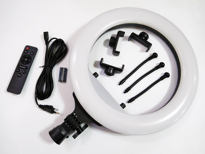 Лампа кільцева 36 см (RL-14) - фото 5 Лампа кільцева 36 см (RL-14) - фото 5