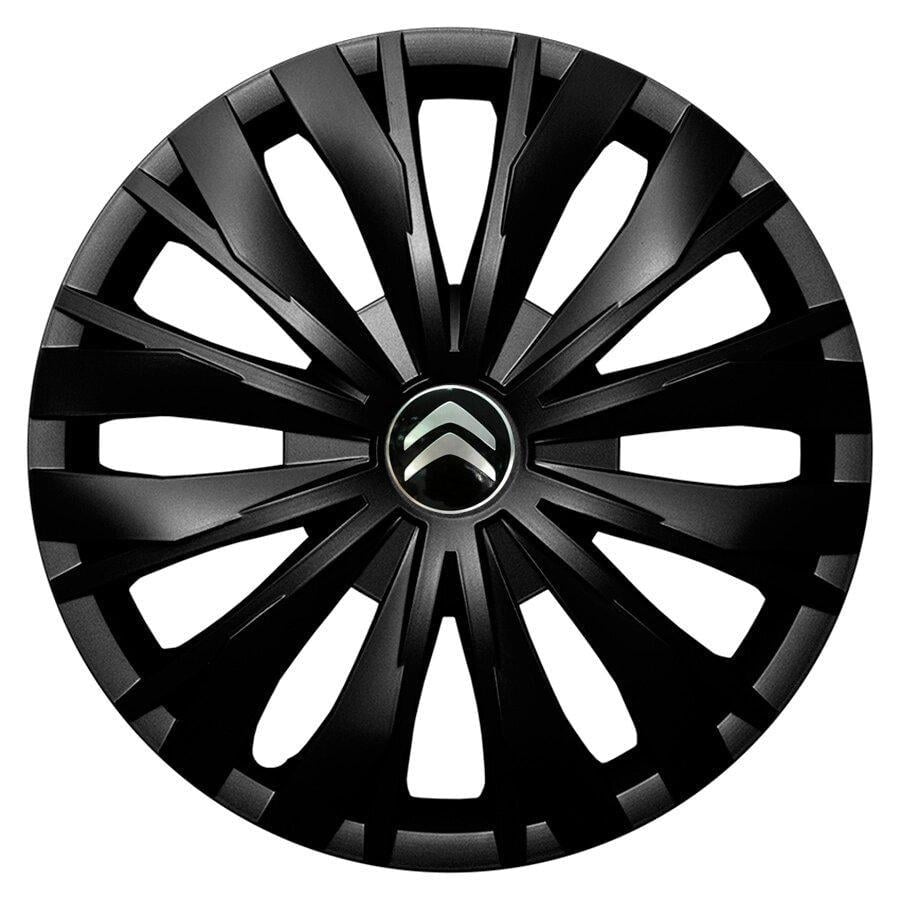 Комплект колпаков JAWOPLAST Optic R14 для Citroen 4 шт. Black (28434725)