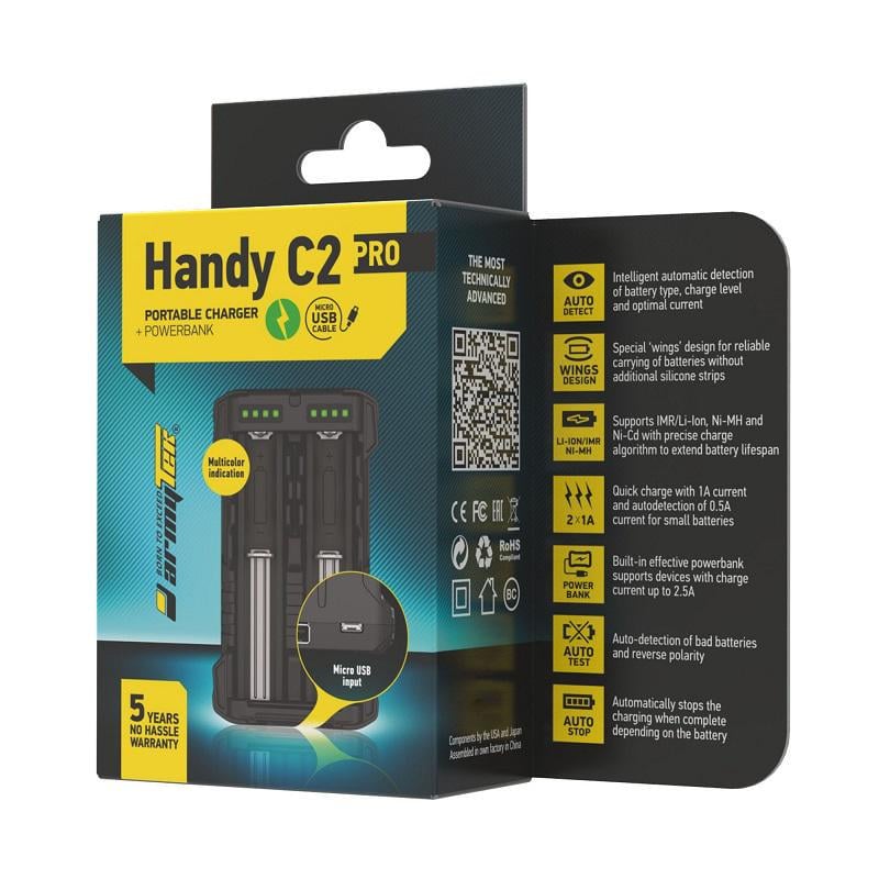 Зарядное устройство Armytek Handy C2 Pro (23945279) - фото 9 Зарядное устройство Armytek Handy C2 Pro (23945279) - фото 9