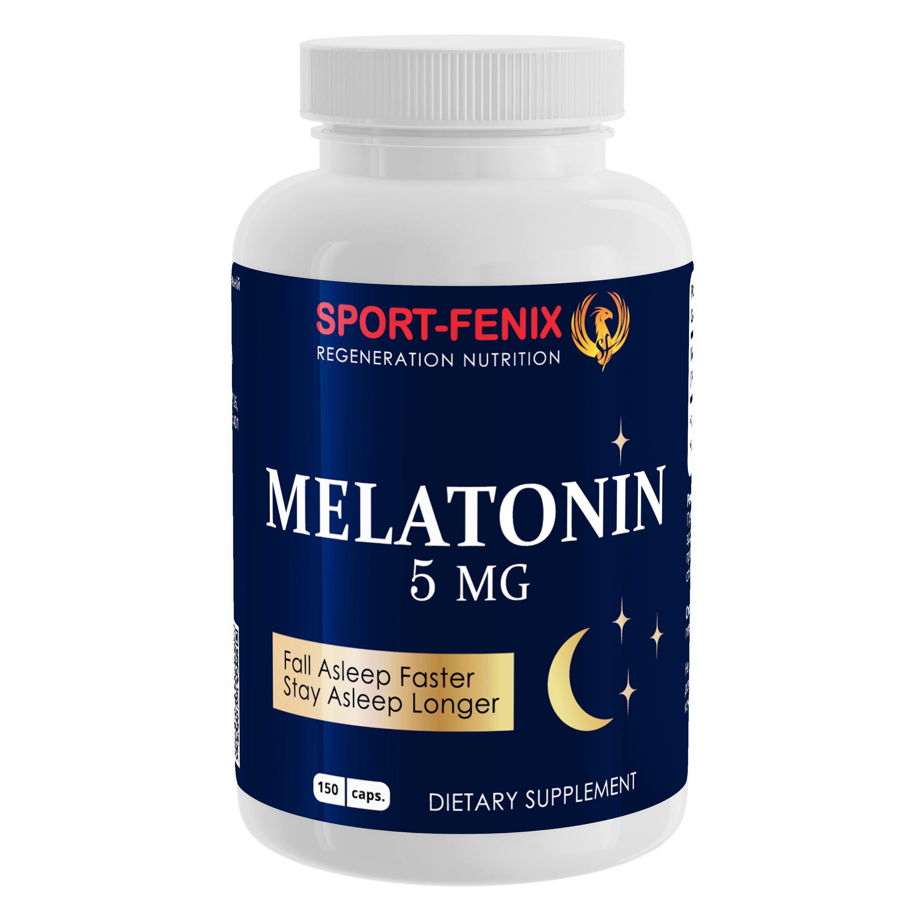 Амінокислота Sport-Fenix Melatonin 5 мг 150 капс. (SF-11052)