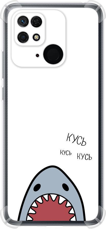 Чехол на Xiaomi Redmi 10C Акула (4870sp-2591-42517)
