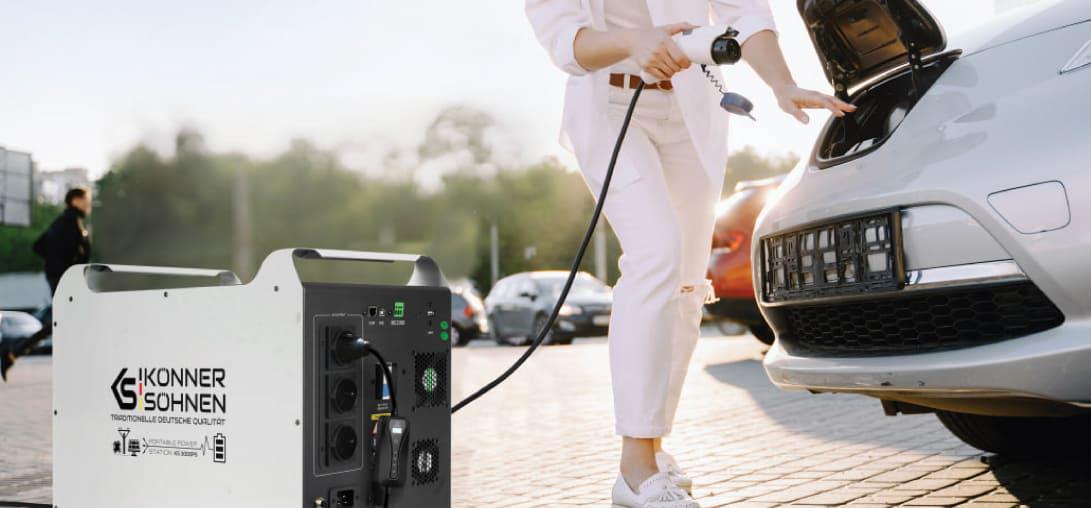 Електростанція зарядна Konner&Sohnen KS 2000PS LifePo4 6000+ циклів 1792 Вт/год 70 мАг 2000-4000 Вт/год (000147251) - фото 4 Електростанція зарядна Konner&Sohnen KS 2000PS LifePo4 6000+ циклів 1792 Вт/год 70 мАг 2000-4000 Вт/год (000147251) - фото 4