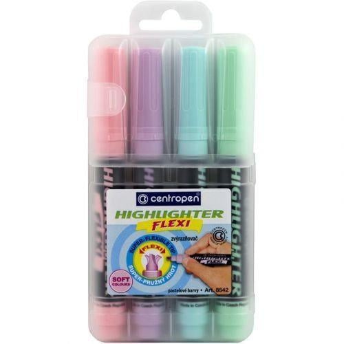 Набір Маркер Highlighter 8542/4 SE пластик пенал 4 шт.