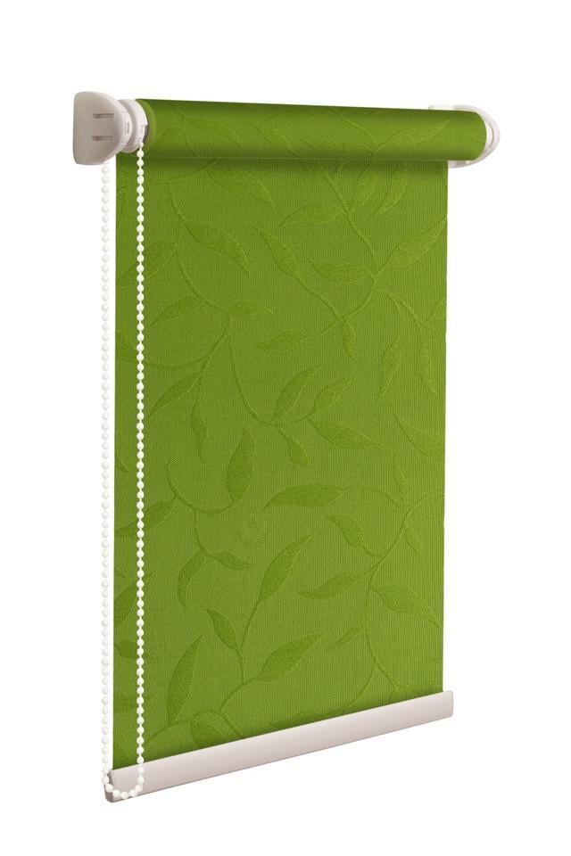 Ролета тканевая NewTex Натур LUX 220х165 см Зеленый (2258)