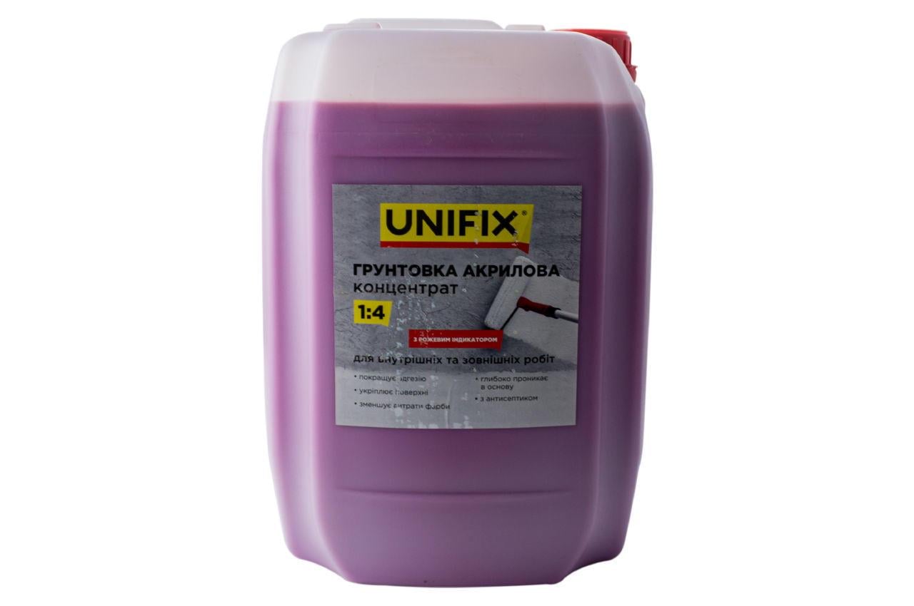 Грунтовка акрилова Unifix з індикатором 10 кг x 1: 4 концентрат (951120)