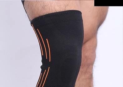 Наколінник Aolikes еластичний фіксатор суглоба 2 шт. М Чорний (01294) - фото 2 Наколінник Aolikes еластичний фіксатор суглоба 2 шт. М Чорний (01294) - фото 2