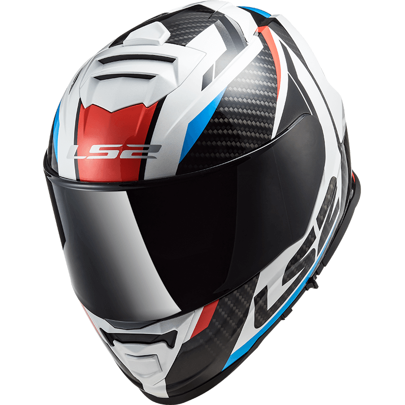 Мотошолом LS2 FF800 STORM RACER 2XL Red/Blue (12386) - фото 4