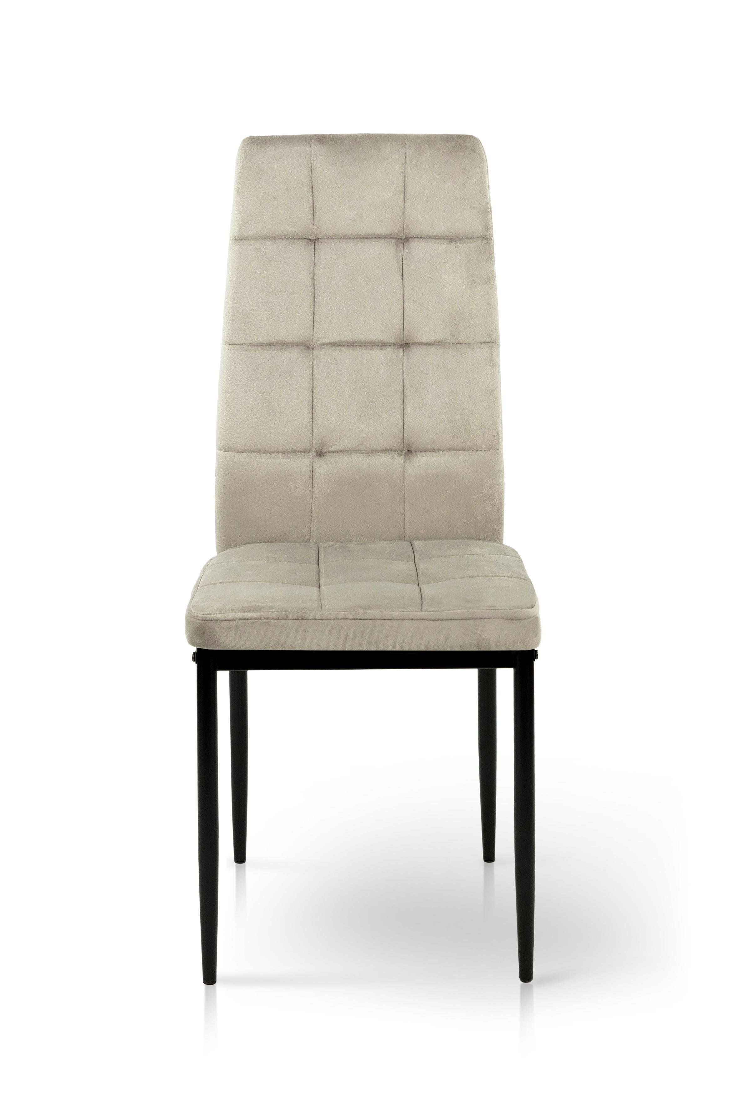 Стілець для кухні та вітальні ГРЕЙС Айс 410х980х510 мм Чорний/Пісочний (GAА0056268)