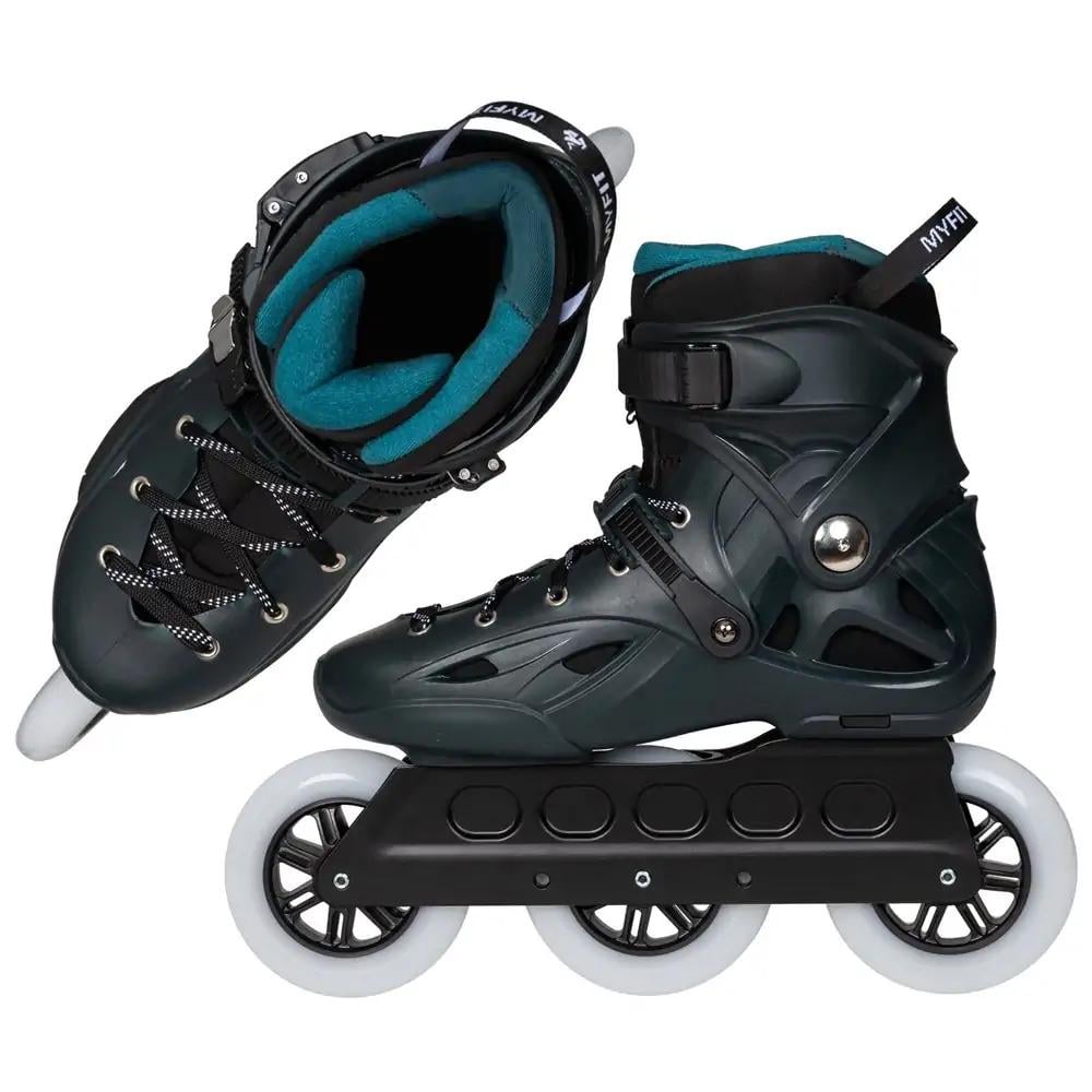 Ролики POWERSLIDE Imperial Darkteal 110 - фото 3