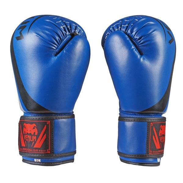 Боксерские перчатки Venum DX-55 12oz Синий/Серебро