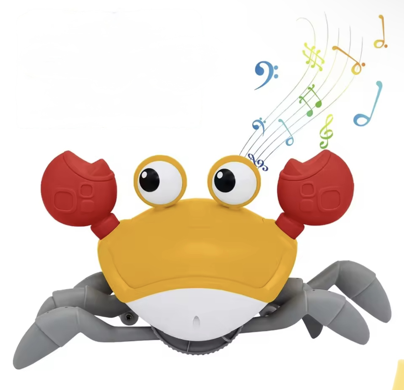 Интерактивная игрушка SOLA TOYS Краб-беглец музыкальная с USB-зарядкой (119/1)