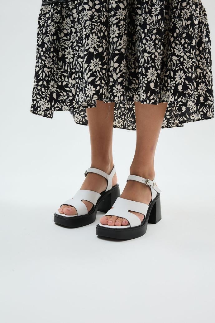 Босоножки женские LONZA кожаные р. 41 Белый (199884)