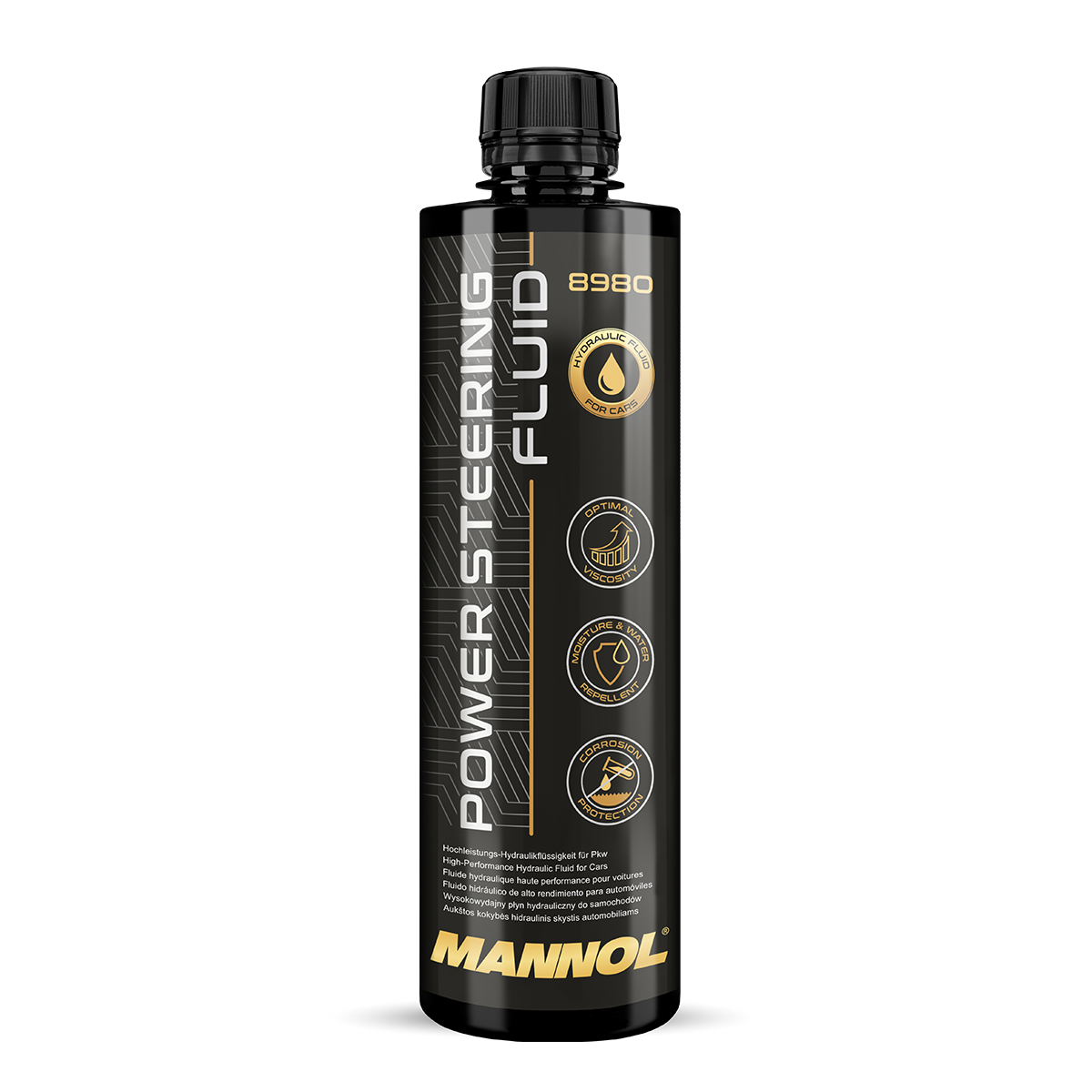 Жидкость гидравлическая Mannol Power Steering Fluid 450 мл (MN8980-450PET)