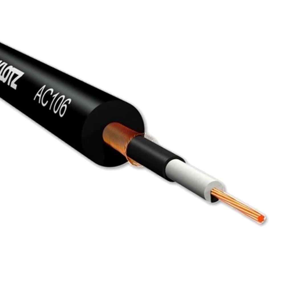 Кабель инструментальный Klotz AC106SW 0. 22 мм2 AWG24 серия PRIME профессиональный 1 м d 6,5 мм (000002256)