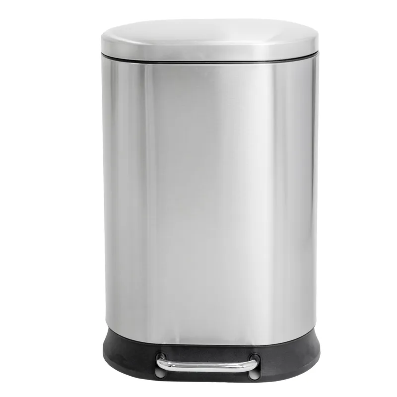 Мусорное ведро MIXXUS Premium Strong-TC0120 SS Color с плавным закрытием овальное 20 л Нержавеющая сталь (MI7081) - фото 7 Мусорное ведро MIXXUS Premium Strong-TC0120 SS Color с плавным закрытием овальное 20 л Нержавеющая сталь (MI7081) - фото 7