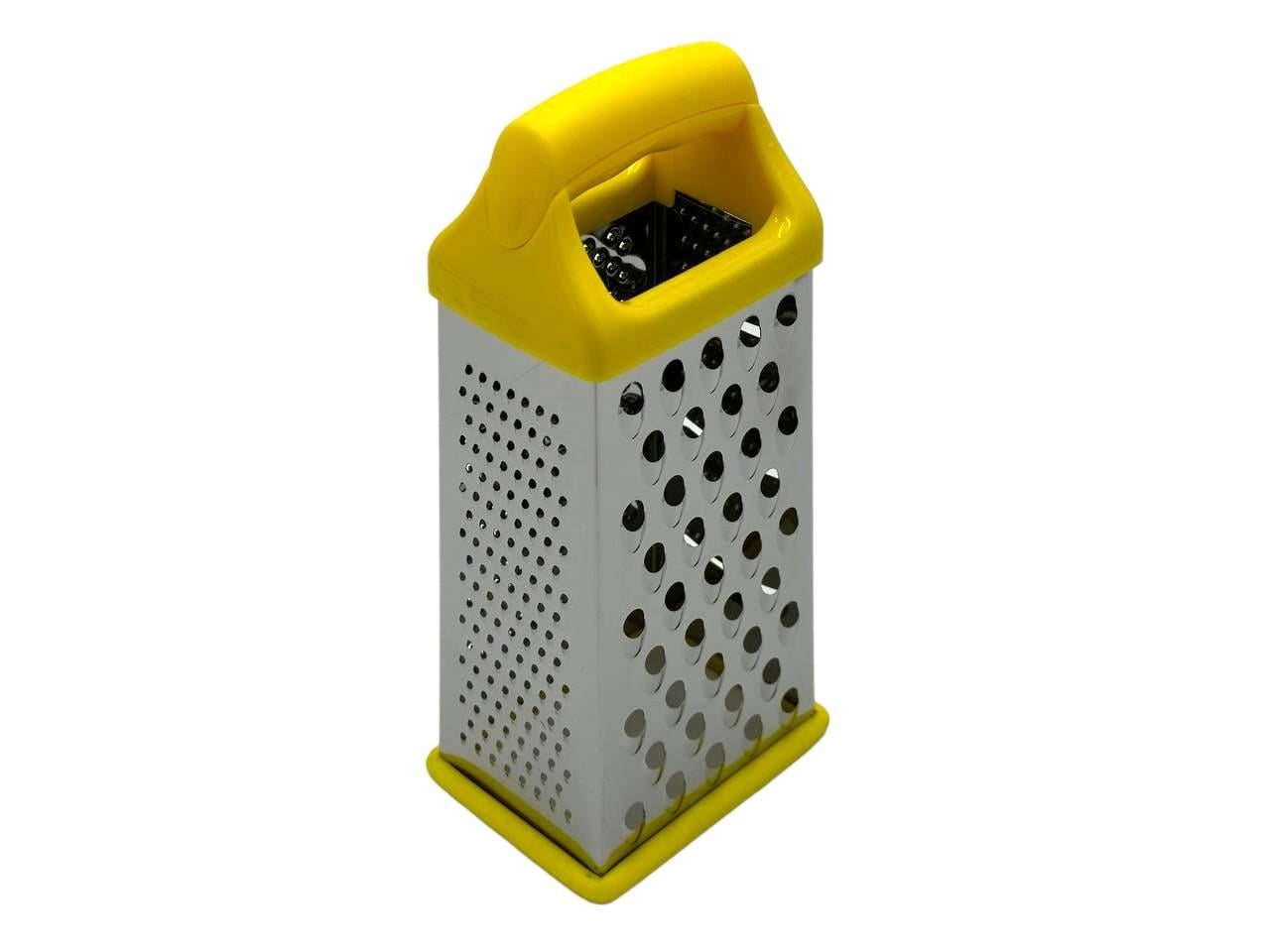 Тертка 4-х гранна з нержавіючої сталі з пластмасовою ручкою 22,5 см (551679235)