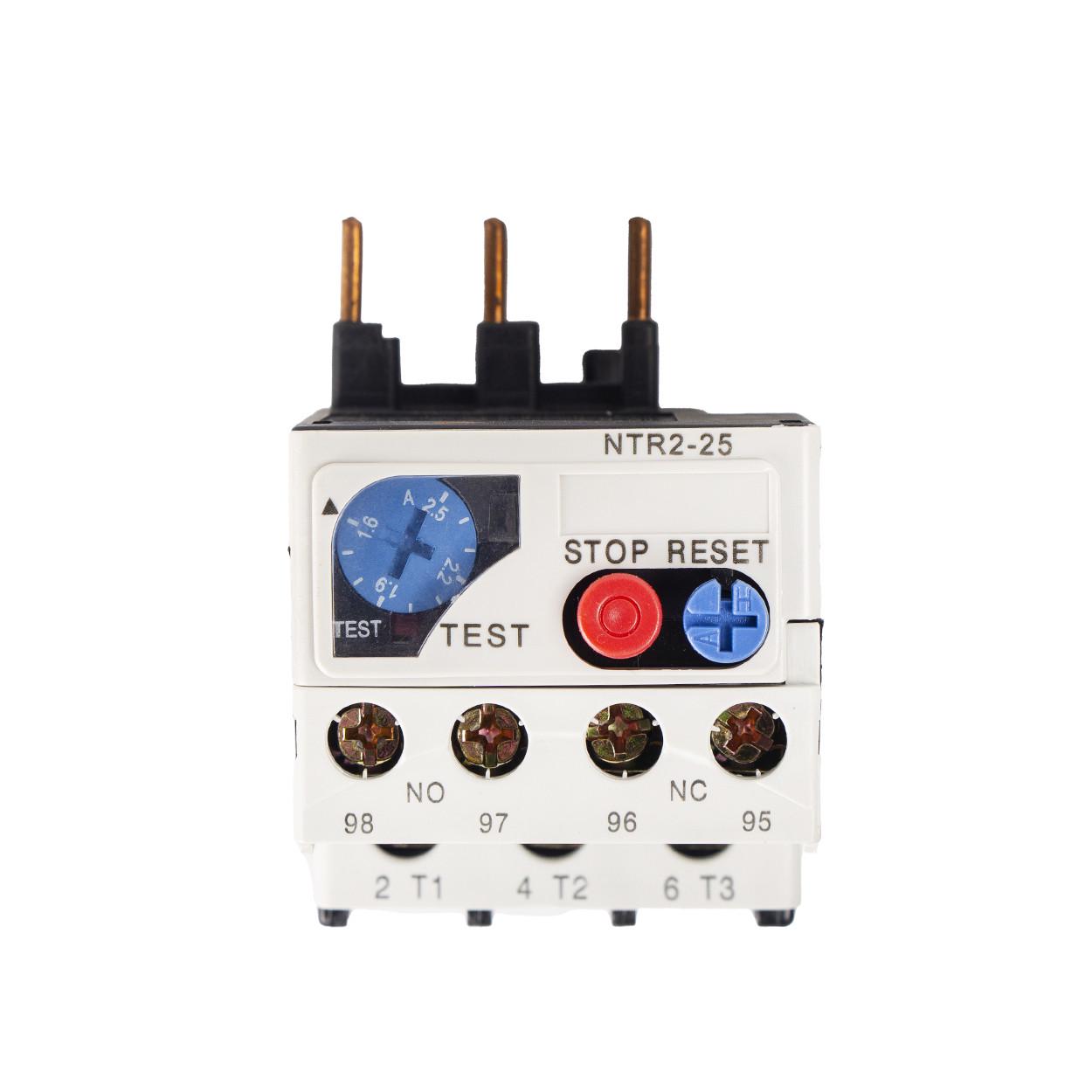 Реле тепловое TESLA NTR2-25 1,6-2,5A (74) - фото 2 Реле тепловое TESLA NTR2-25 1,6-2,5A (74) - фото 2