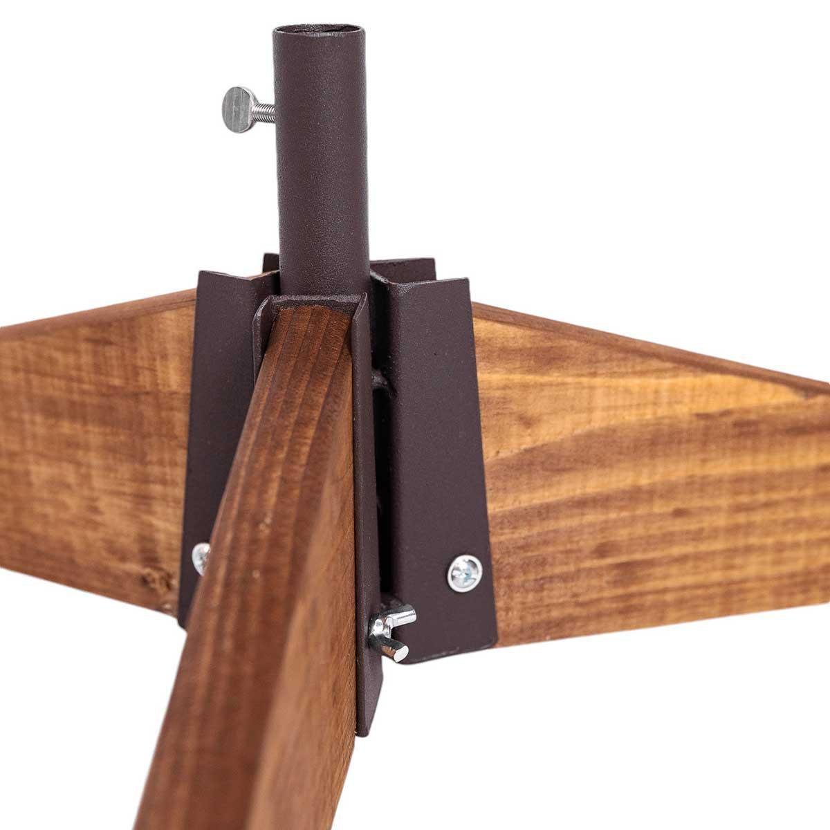 Штучна ялинка Ворохтянська з металевою підставкою 1,80 м Зелений (NYT15039) - фото 7