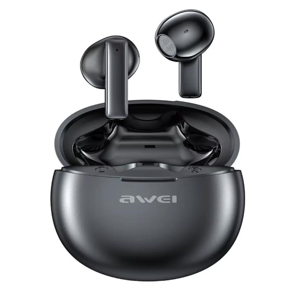Наушники беспроводные Awei T87 Mini Wireless Earbuds Bluetooth Hi-Fi Stereo Black (180135) - фото 2 Наушники беспроводные Awei T87 Mini Wireless Earbuds Bluetooth Hi-Fi Stereo Black (180135) - фото 2