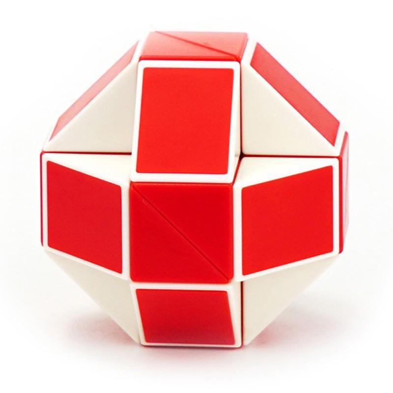 Головоломка змійка QiYi Rubik's Snak 60 елементів/105 см Red (135556) - фото 9