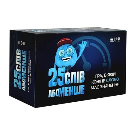 Настільна гра "25 слів або менше" 290100 300 карток (31915196)