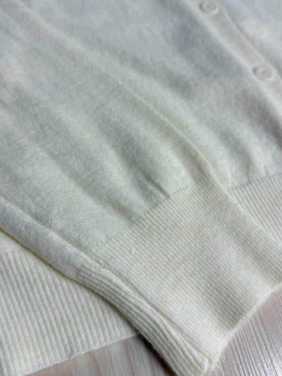 Кардиган жіночий A-N 82896 однотонний на ґудзиках універсальний One Size Білий - фото 6 Кардиган жіночий A-N 82896 однотонний на ґудзиках універсальний One Size Білий - фото 6